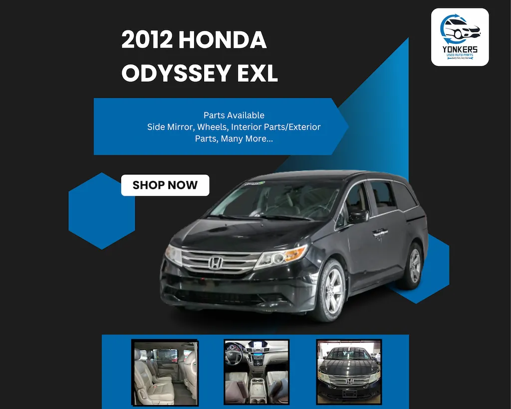 2012 HONDA ODYSSEY EXL